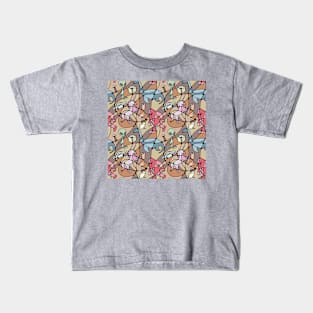 Mythical Creatures Stained Glass Kids T-Shirt